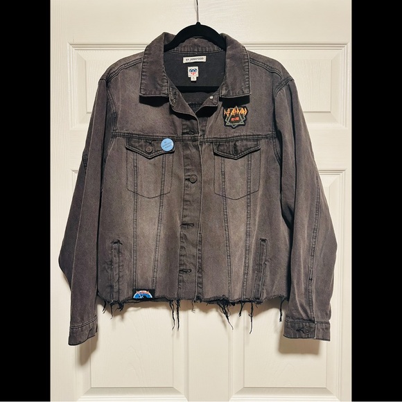 Funk food Gray Denim Jacket - Picture 1 of 3